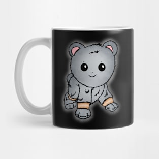 Cute Silver Baby Bear Mug